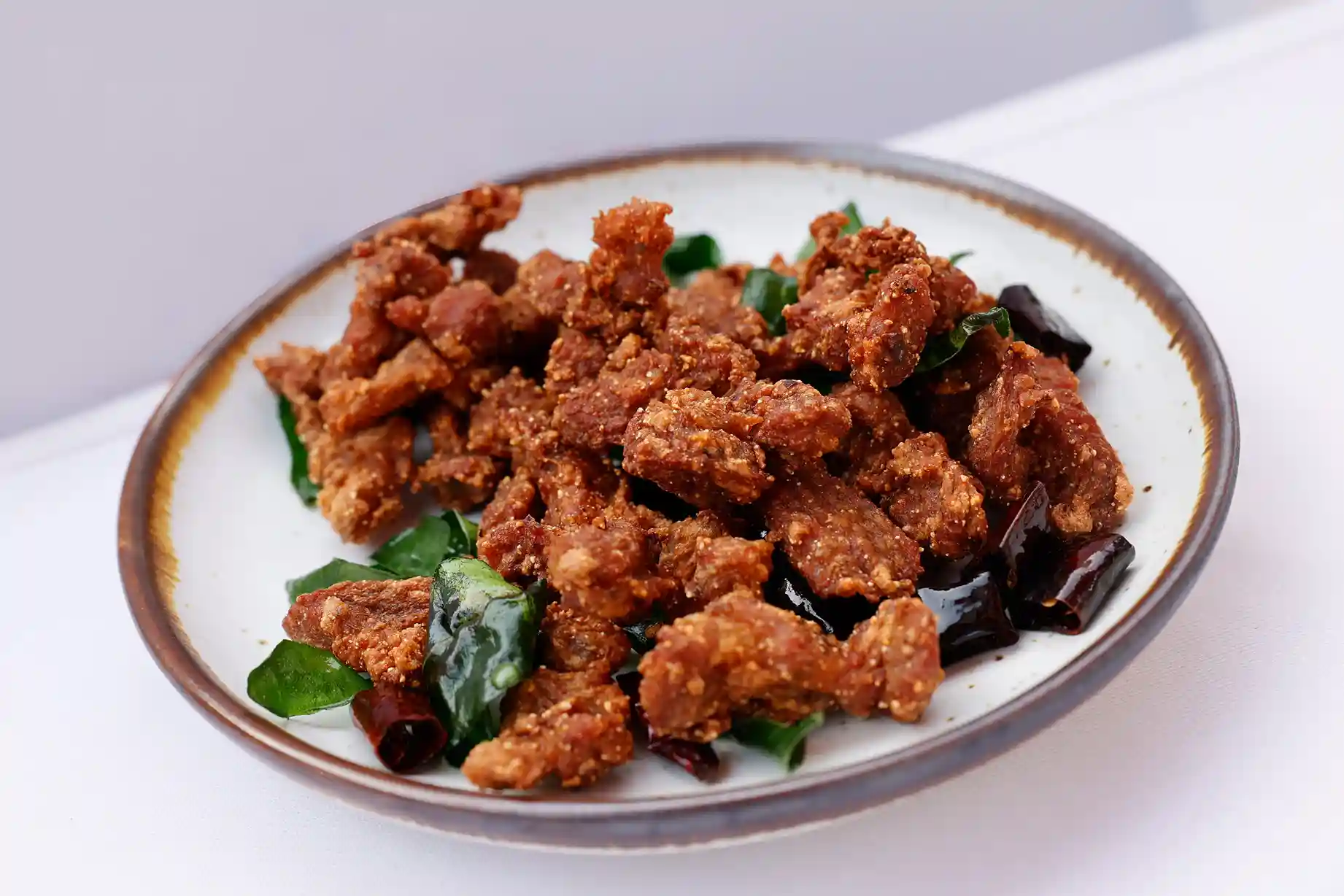 เมนูหมูคลุกฝุ่น